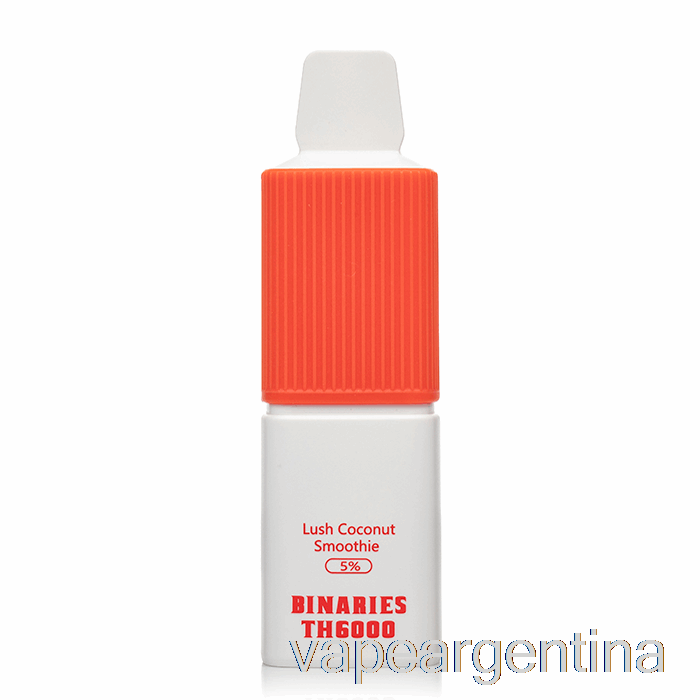 Horizon Binaries Th6000 Vaporizador Desechable De Batido De Coco Exuberante Descartable